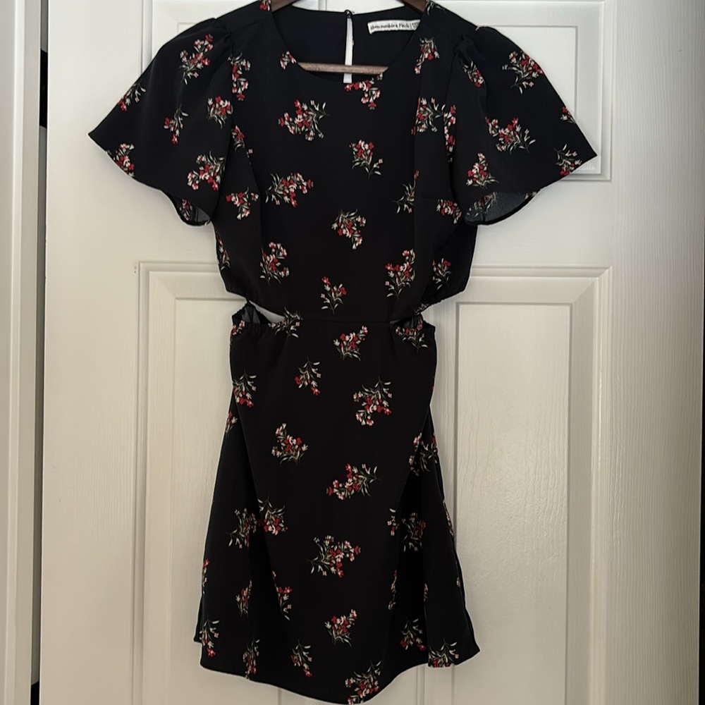 Abercrombie & Fitch Blue Floral Dress